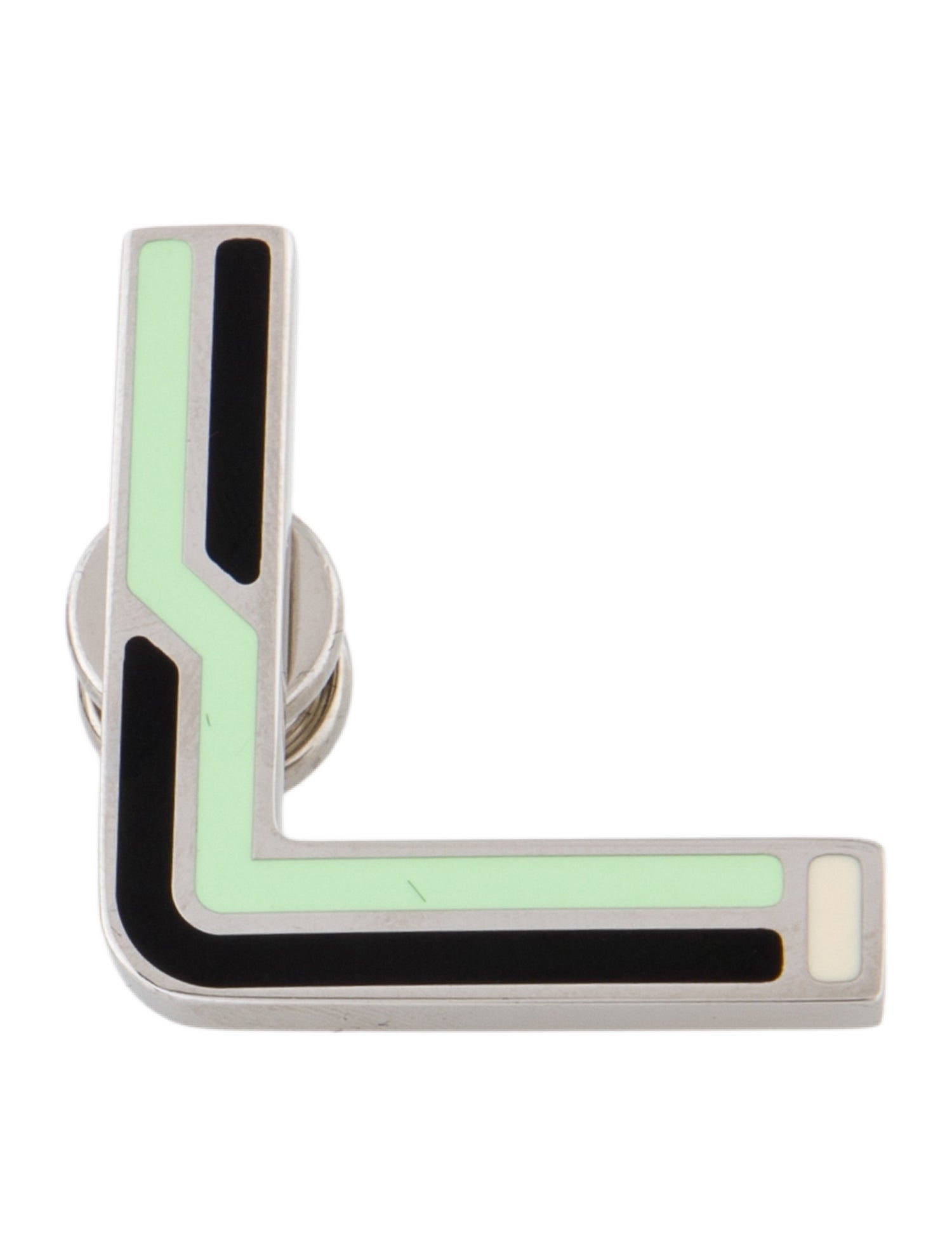 Proenza Schouler Enamel Alphabet 'L' Lapel Pin Brooch