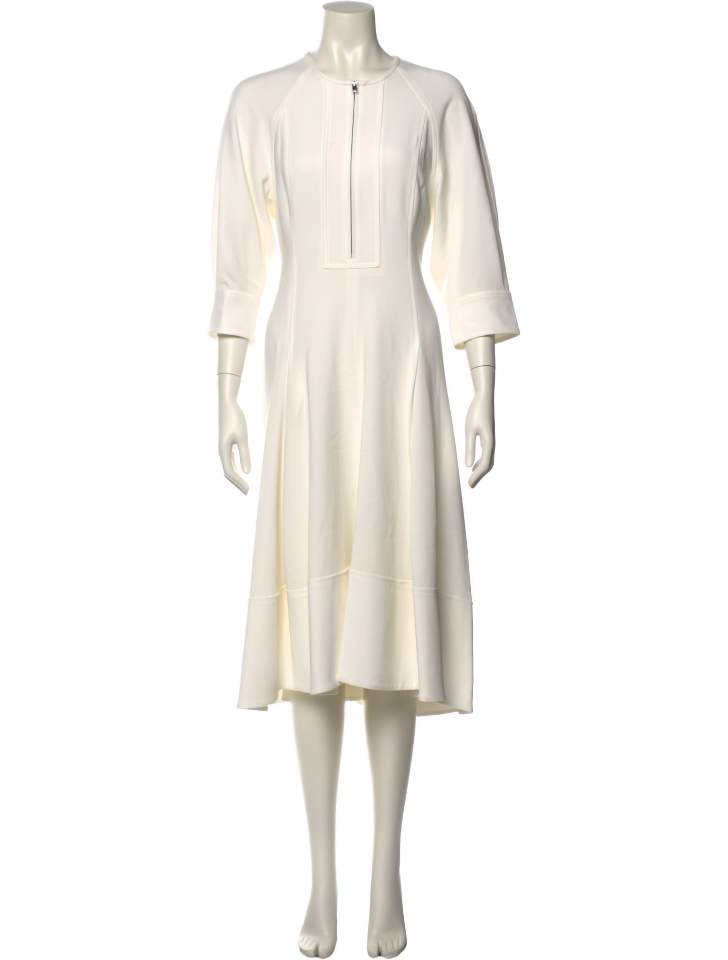 Proenza Schouler Crew Neck Midi Length Dress