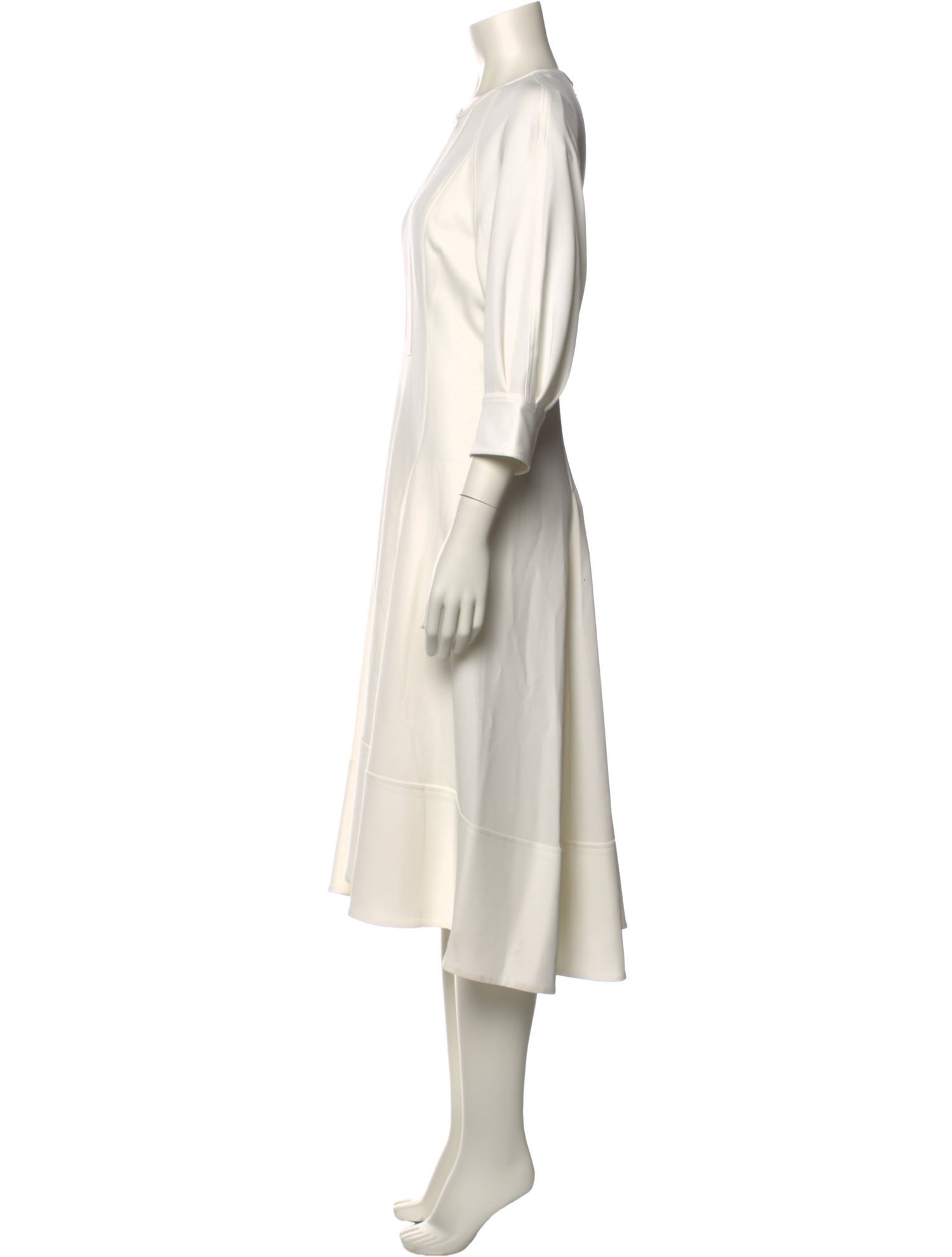 Proenza Schouler Crew Neck Midi Length Dress