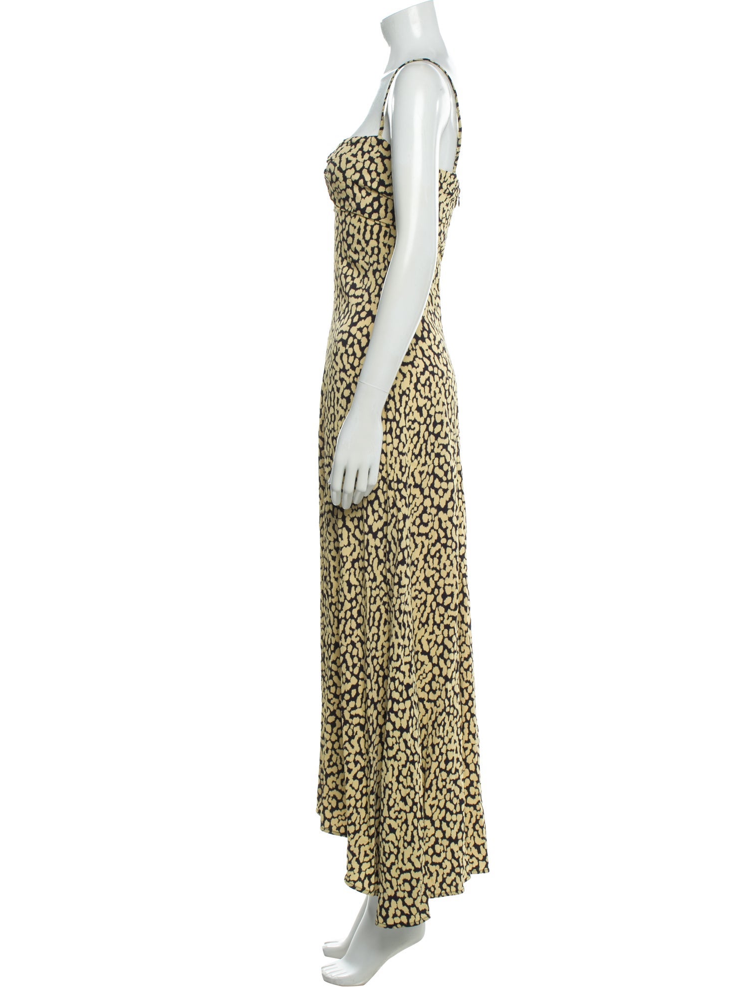 Proenza Schouler Animal Print Long Dress