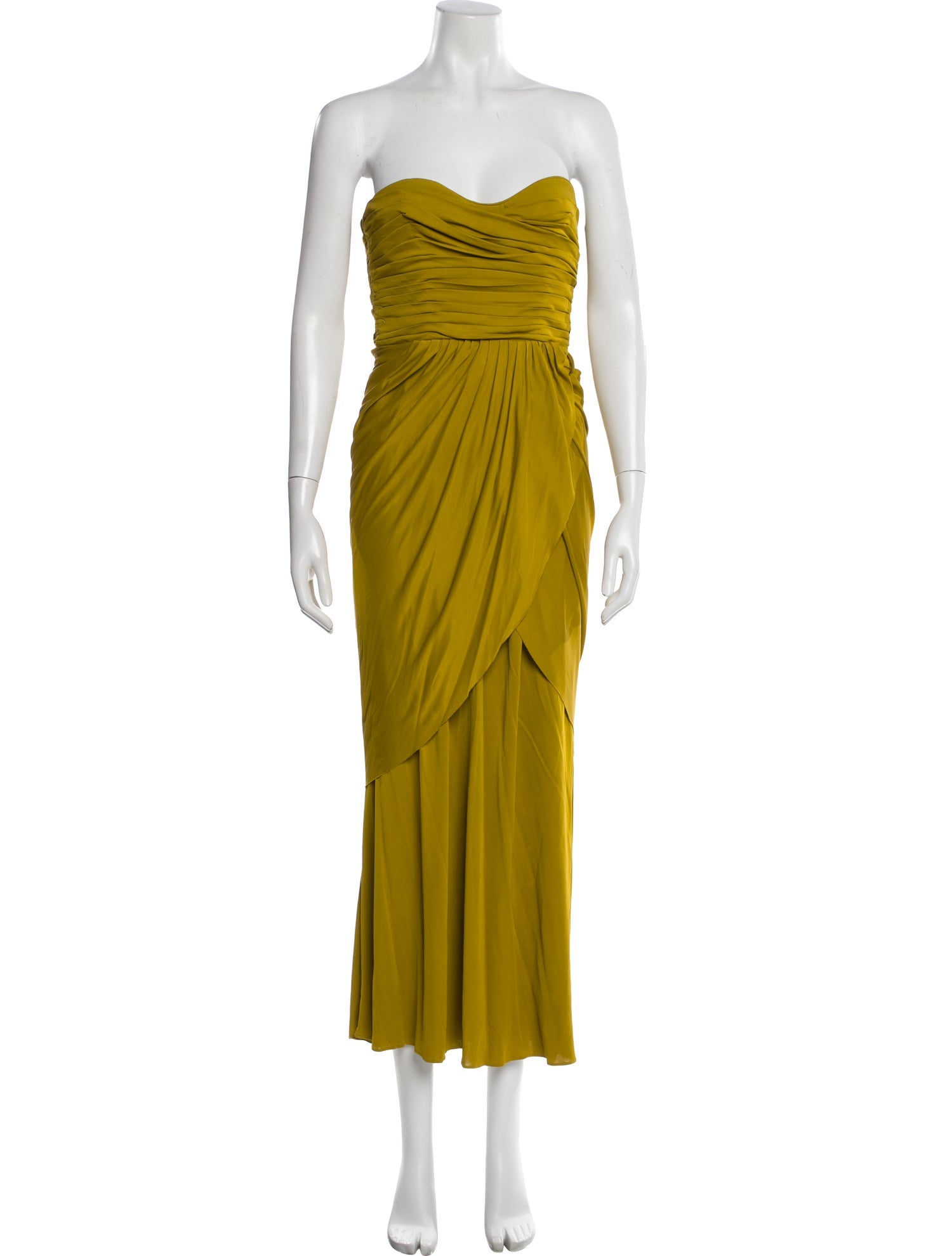 Proenza Schouler 2006 Midi Length Dress - Yellow Dresses, Clothing -  PRO166713 | The RealReal