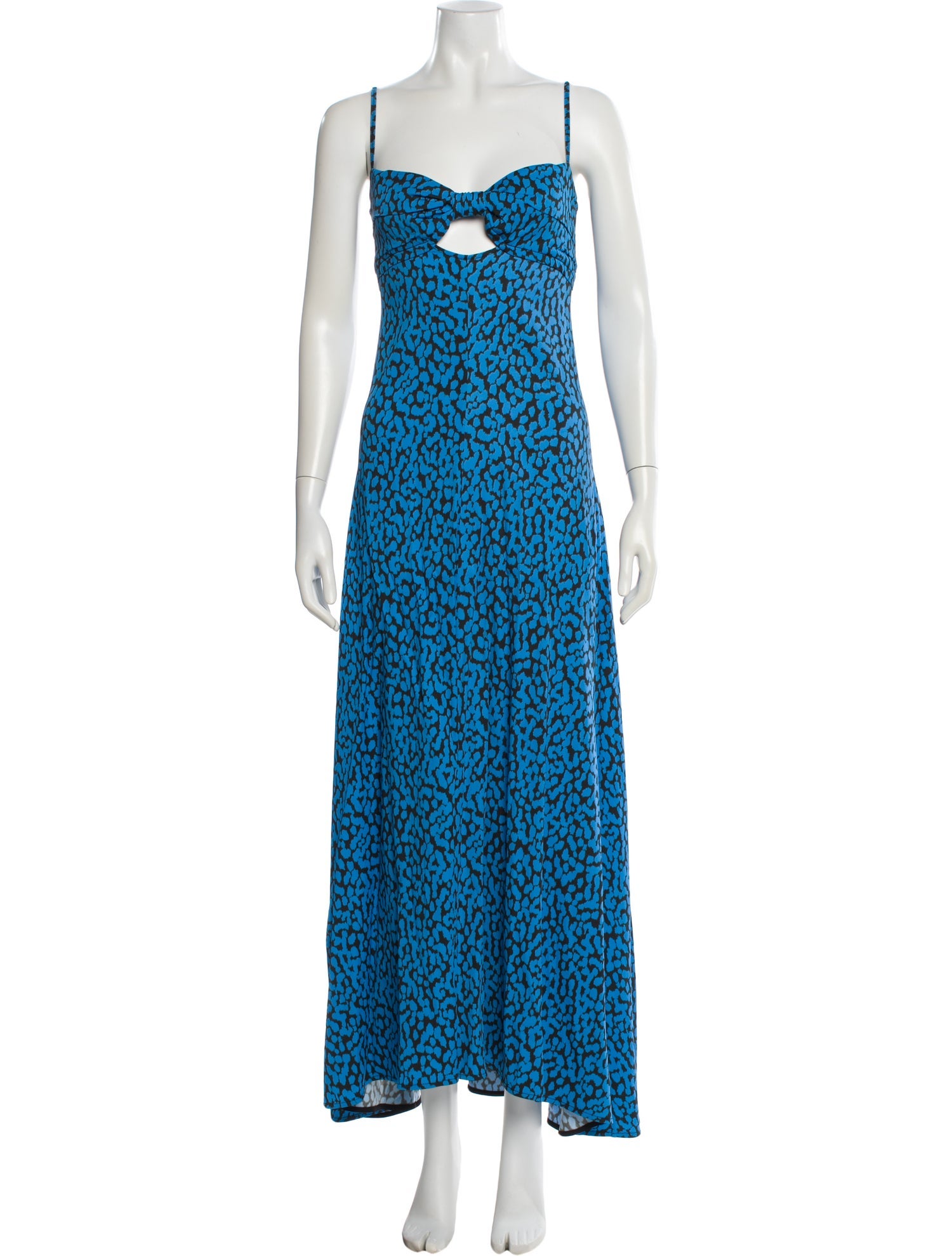 Proenza Schouler Animal Print Long Dress