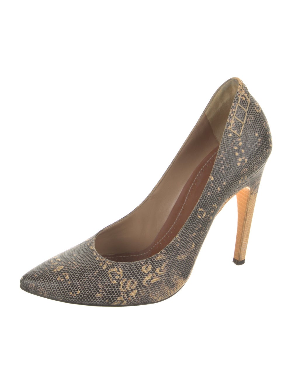 Proenza Schouler Python Printed Pumps - image 2