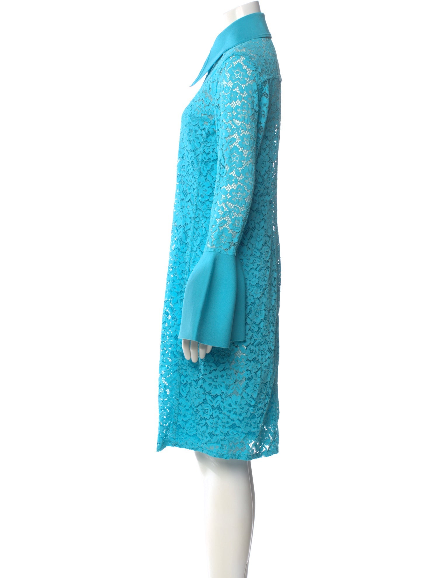 Proenza Schouler Lace Pattern Mini Dress