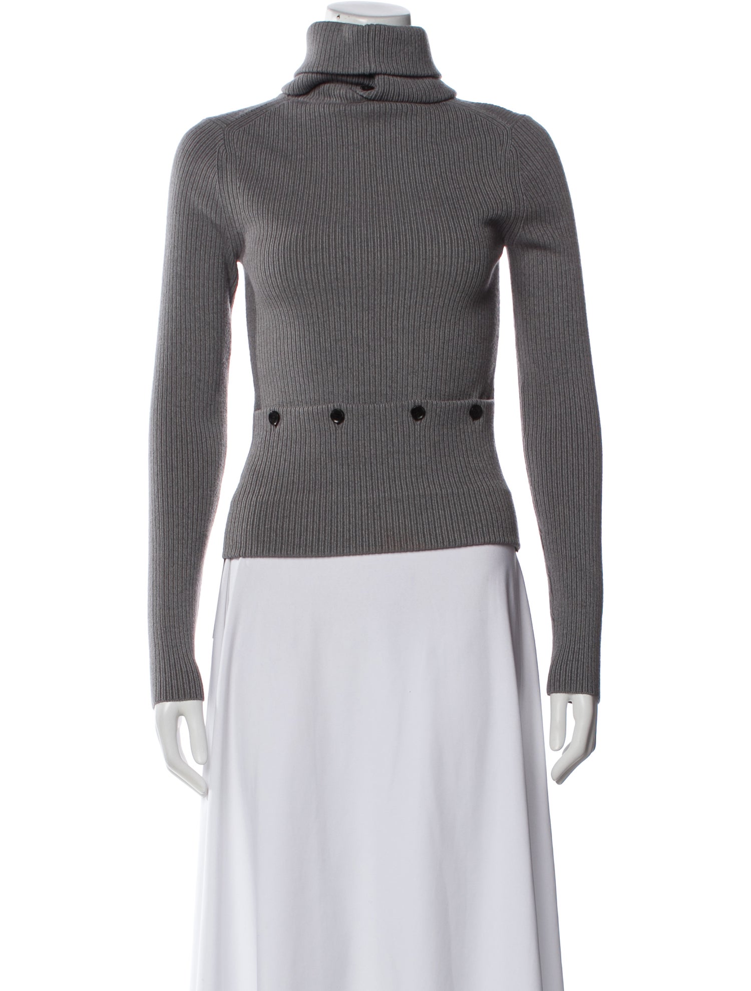 Proenza Schouler Turtleneck Long Sleeve Top