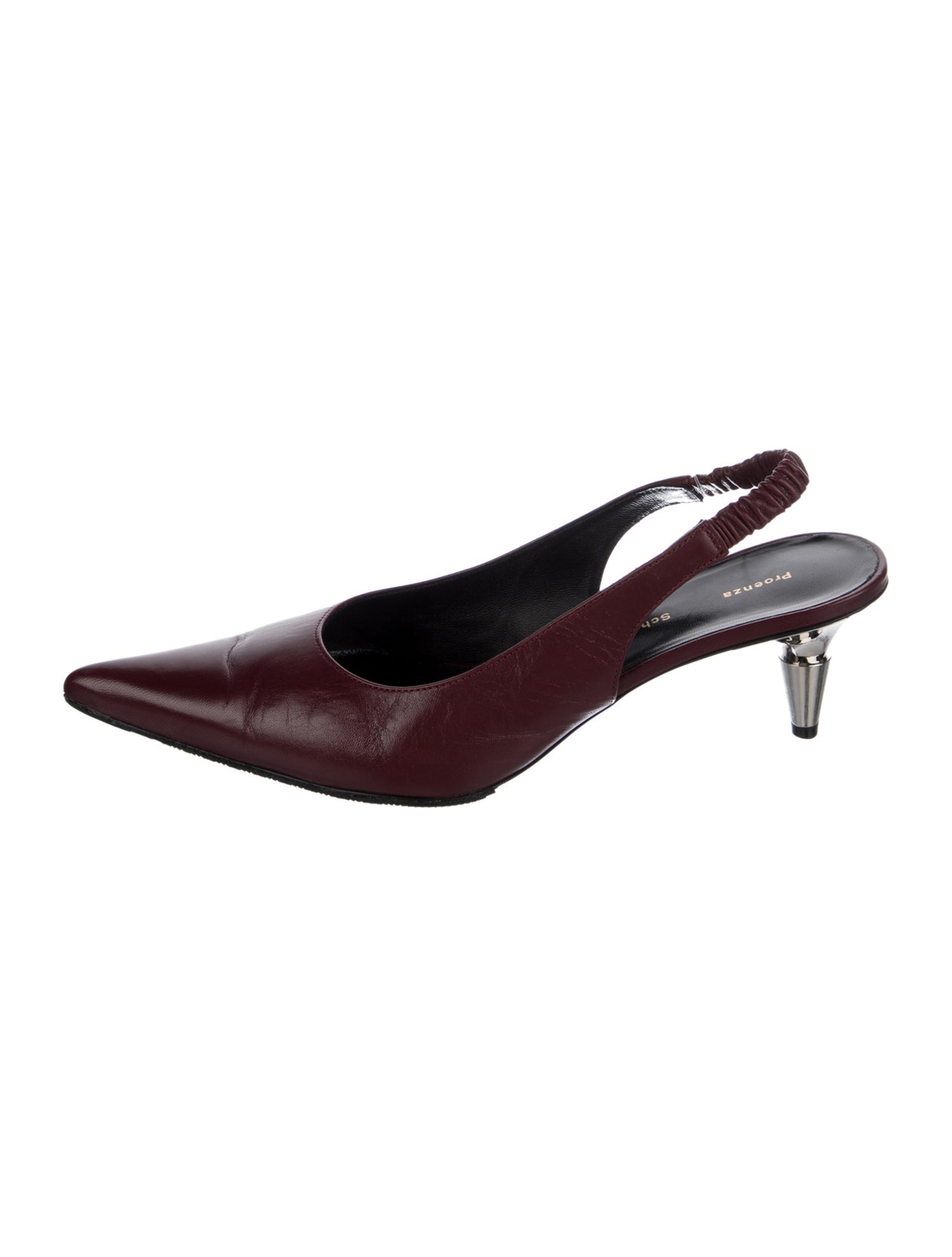 Proenza Schouler Leather Slingback Pumps
