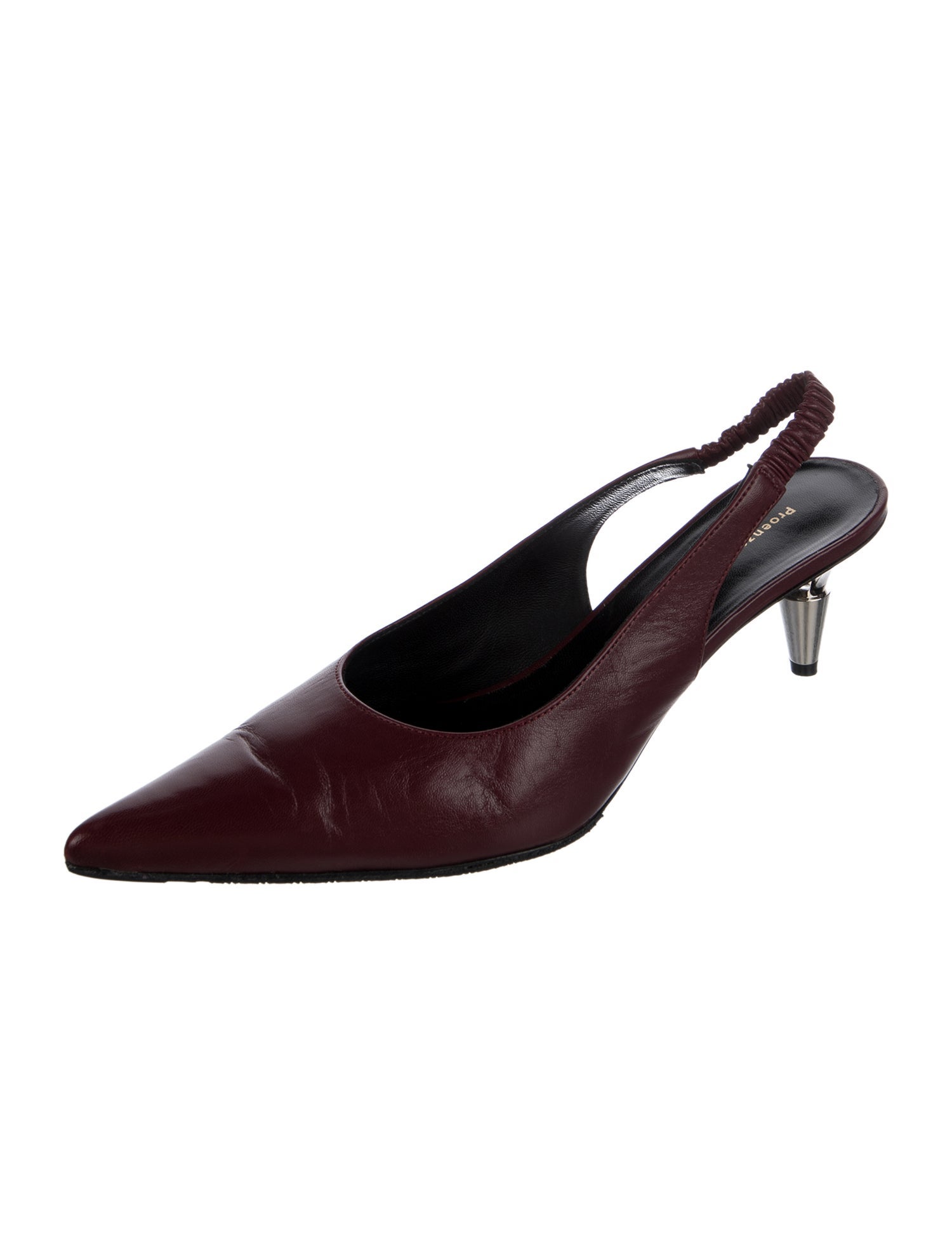Proenza Schouler Leather Slingback Pumps