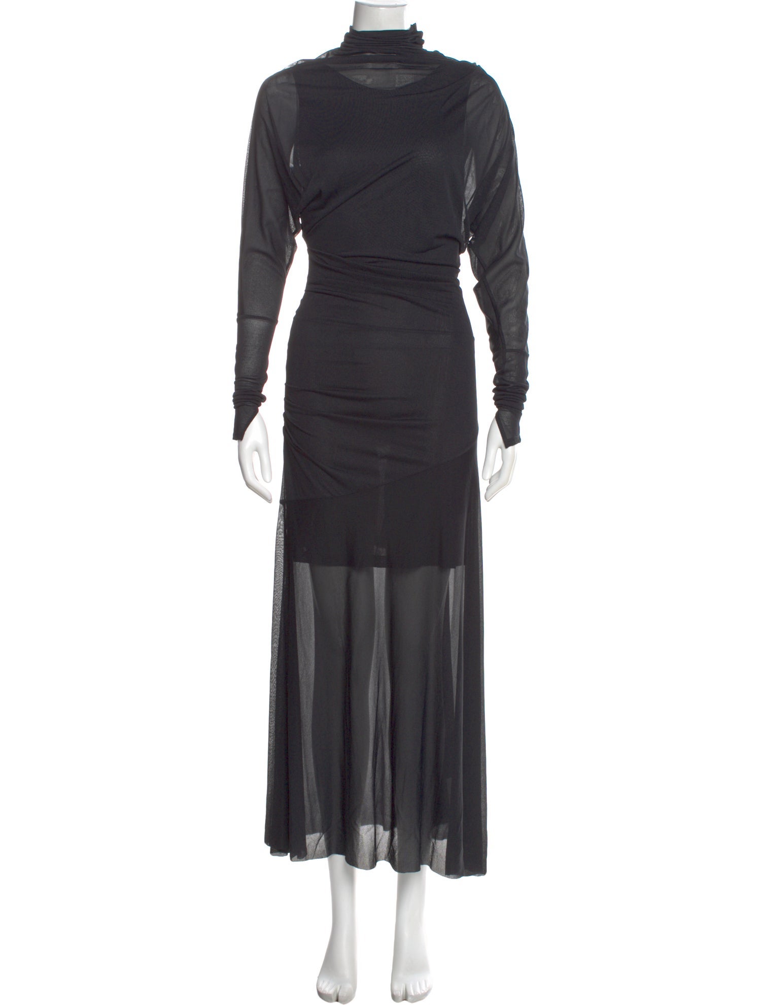 Proenza Schouler Turtleneck Long Dress