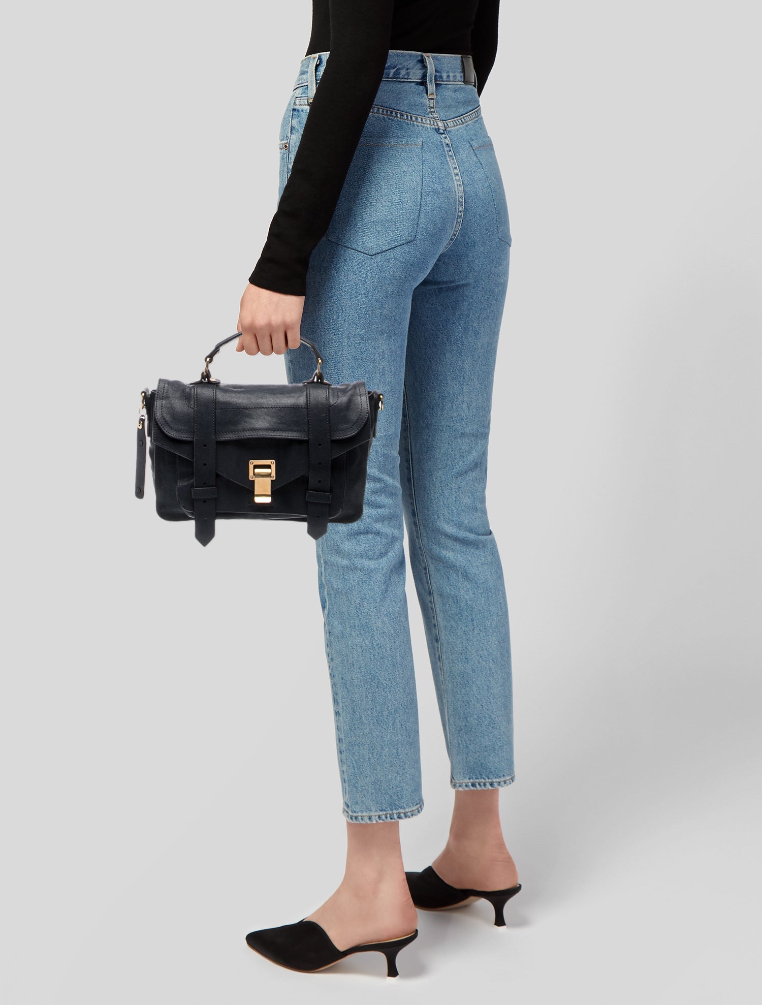 Proenza Schouler Leather Top Handle Bag