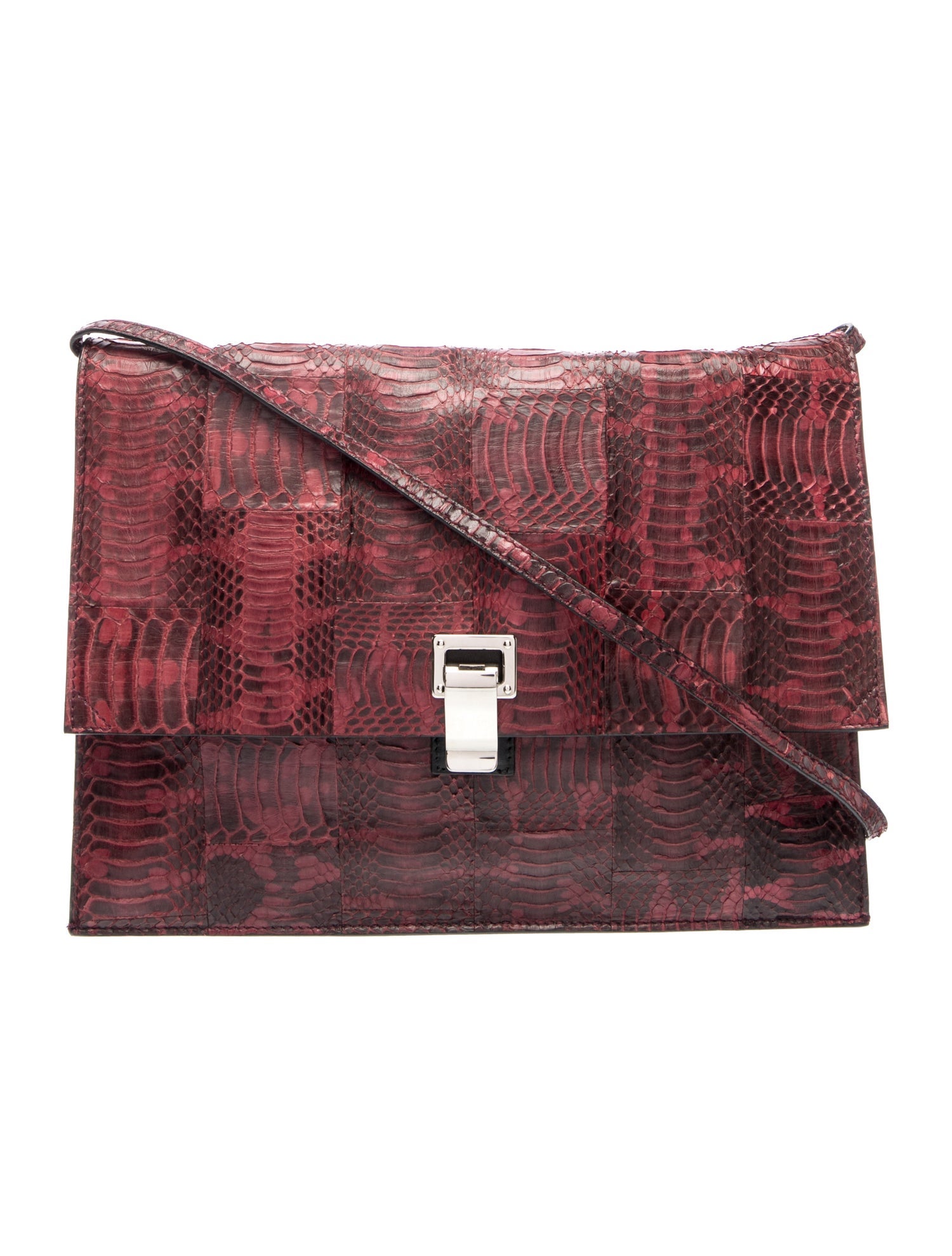 Proenza Schouler Snakeskin Shoulder Bag
