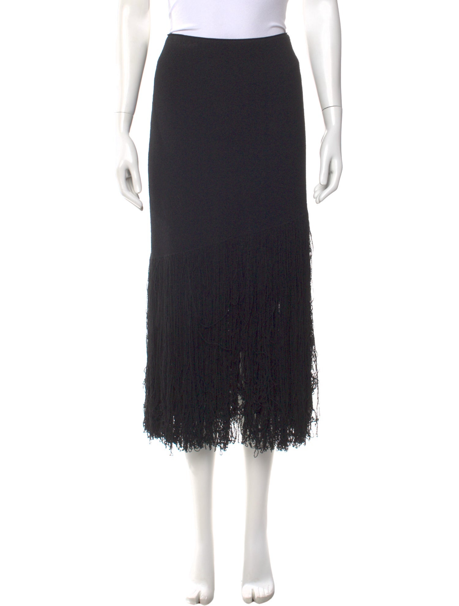 Proenza Schouler Fringe Trim Accent Mini Skirt