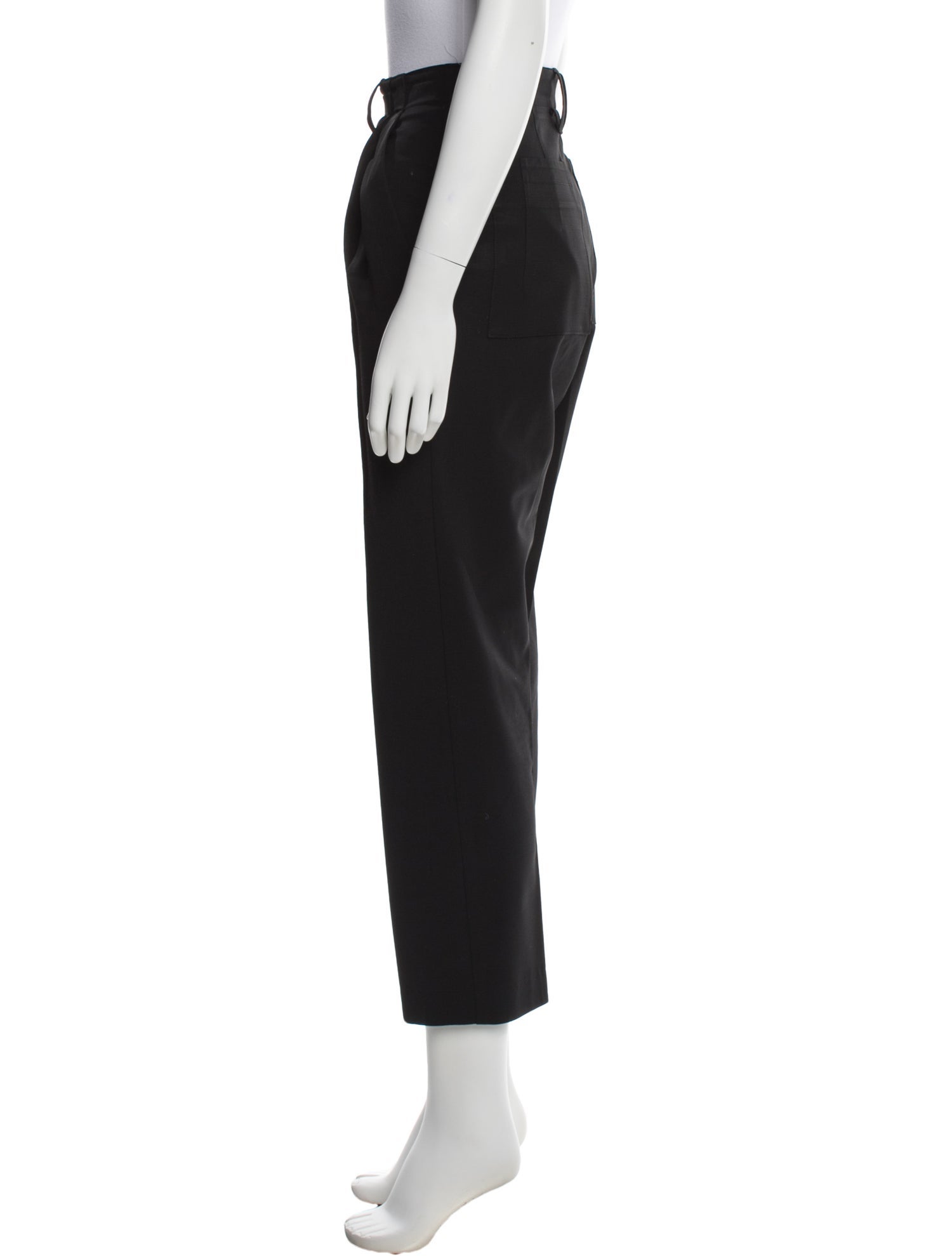 Proenza Schouler Wool Straight Leg Pants