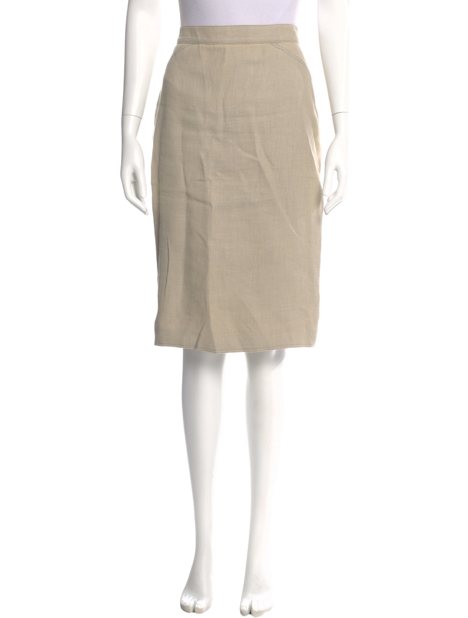 Proenza Schouler Linen Knee-Length Skirt