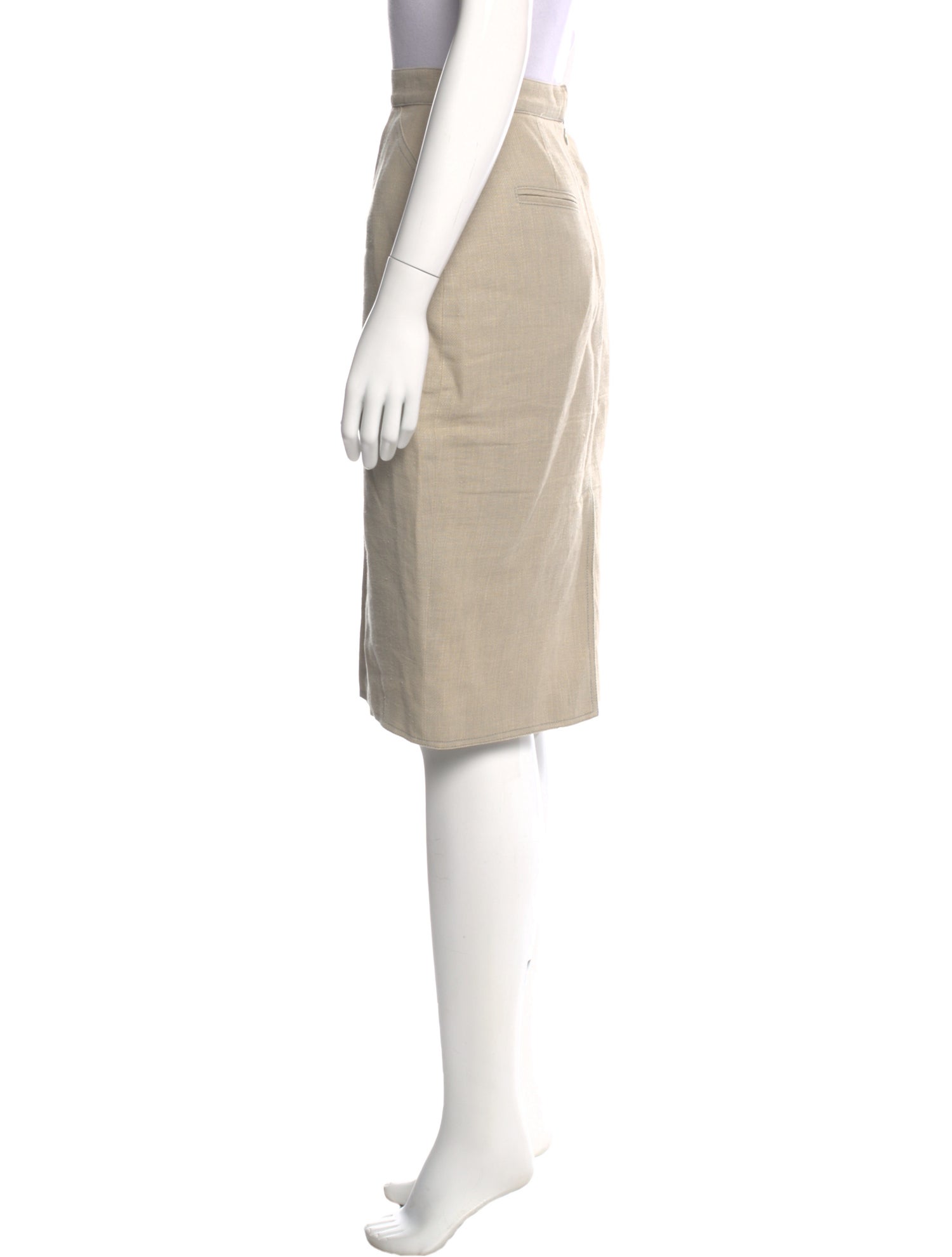 Proenza Schouler Linen Knee-Length Skirt