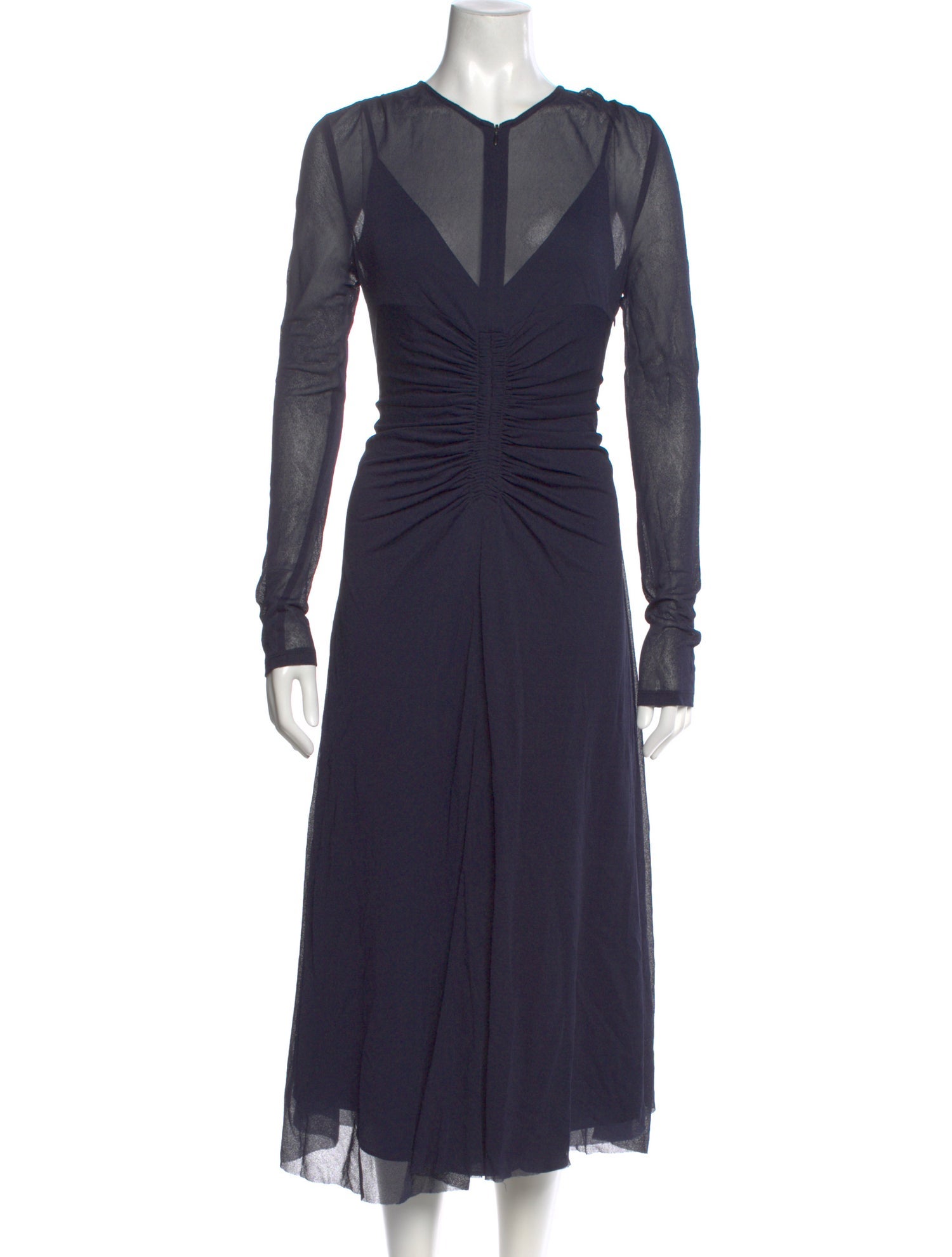 Proenza Schouler V-Neck Long Dress