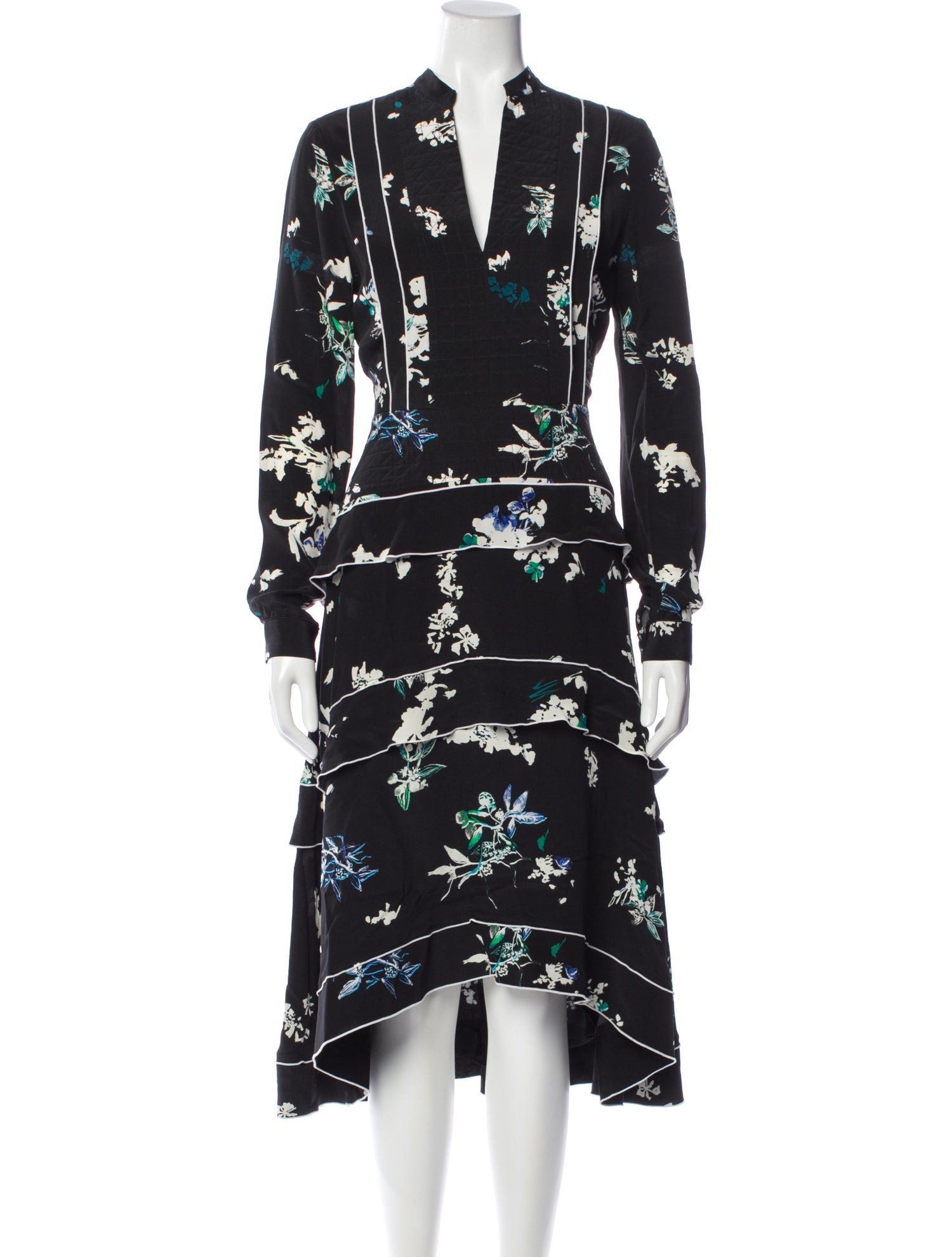Proenza Schouler Silk Mini Dress