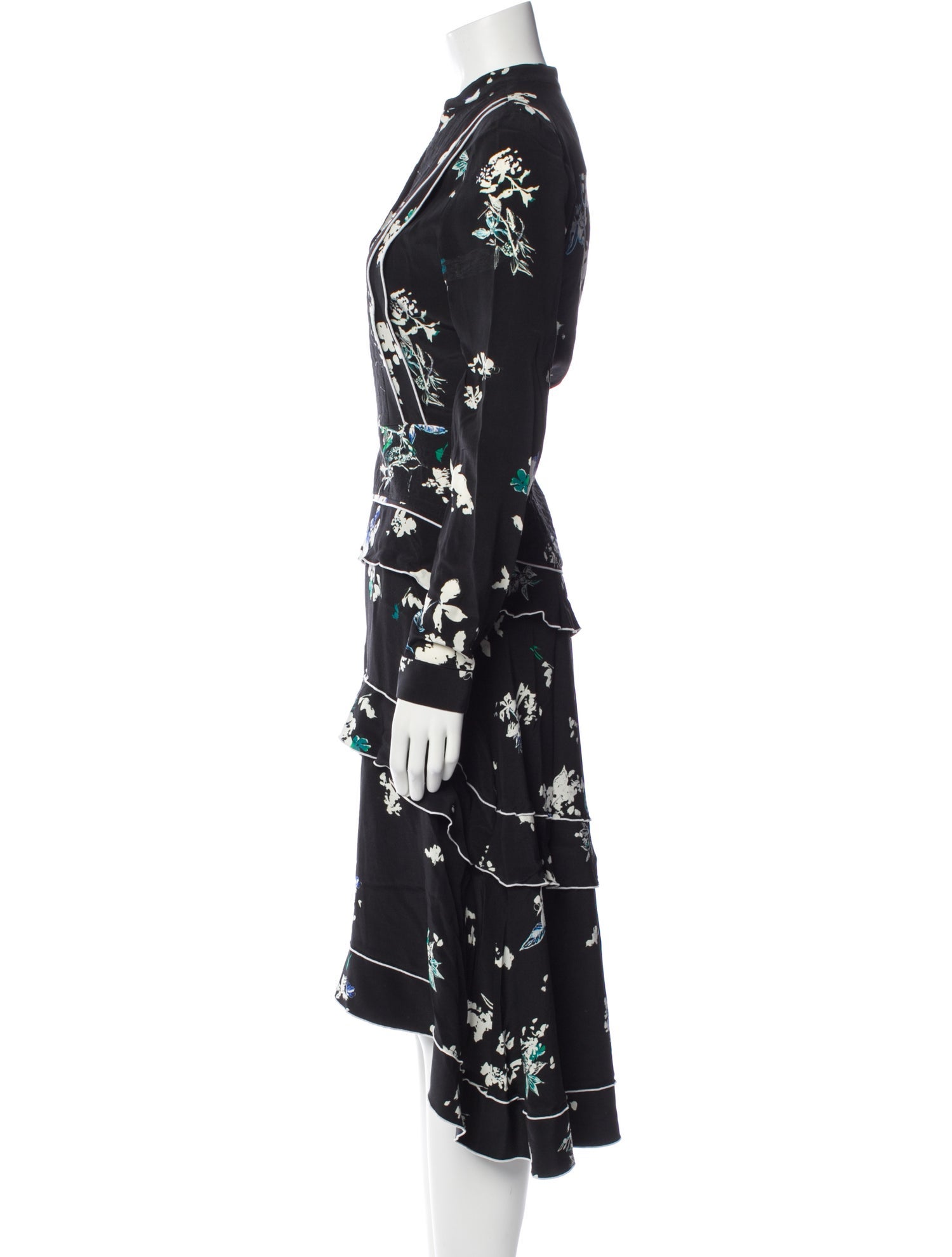 Proenza Schouler Silk Mini Dress