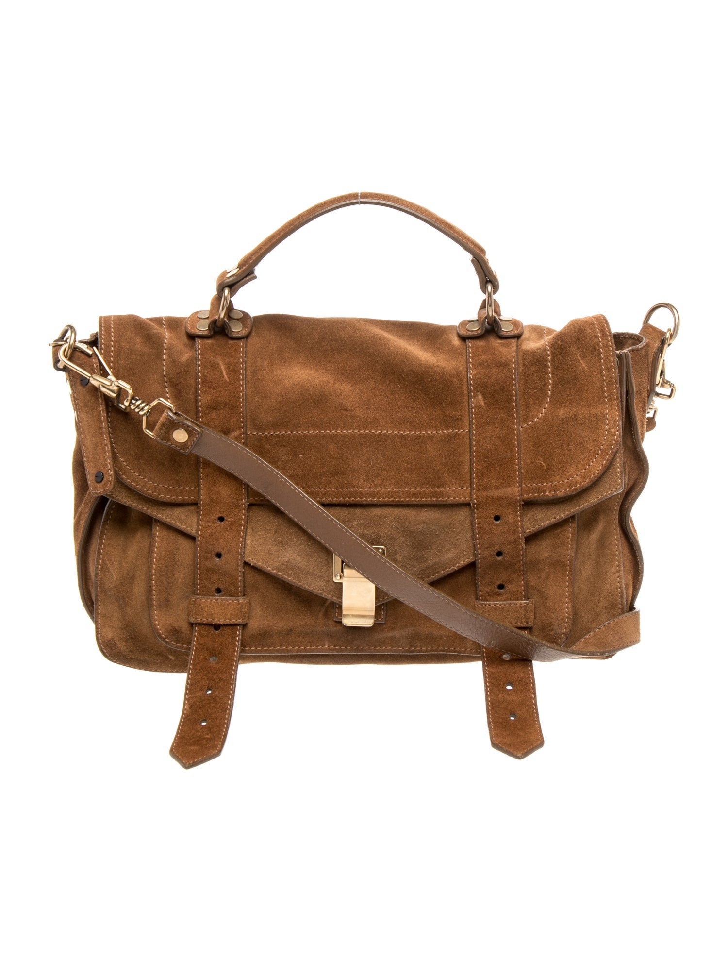 Proenza Schouler Suede Top Handle Bag