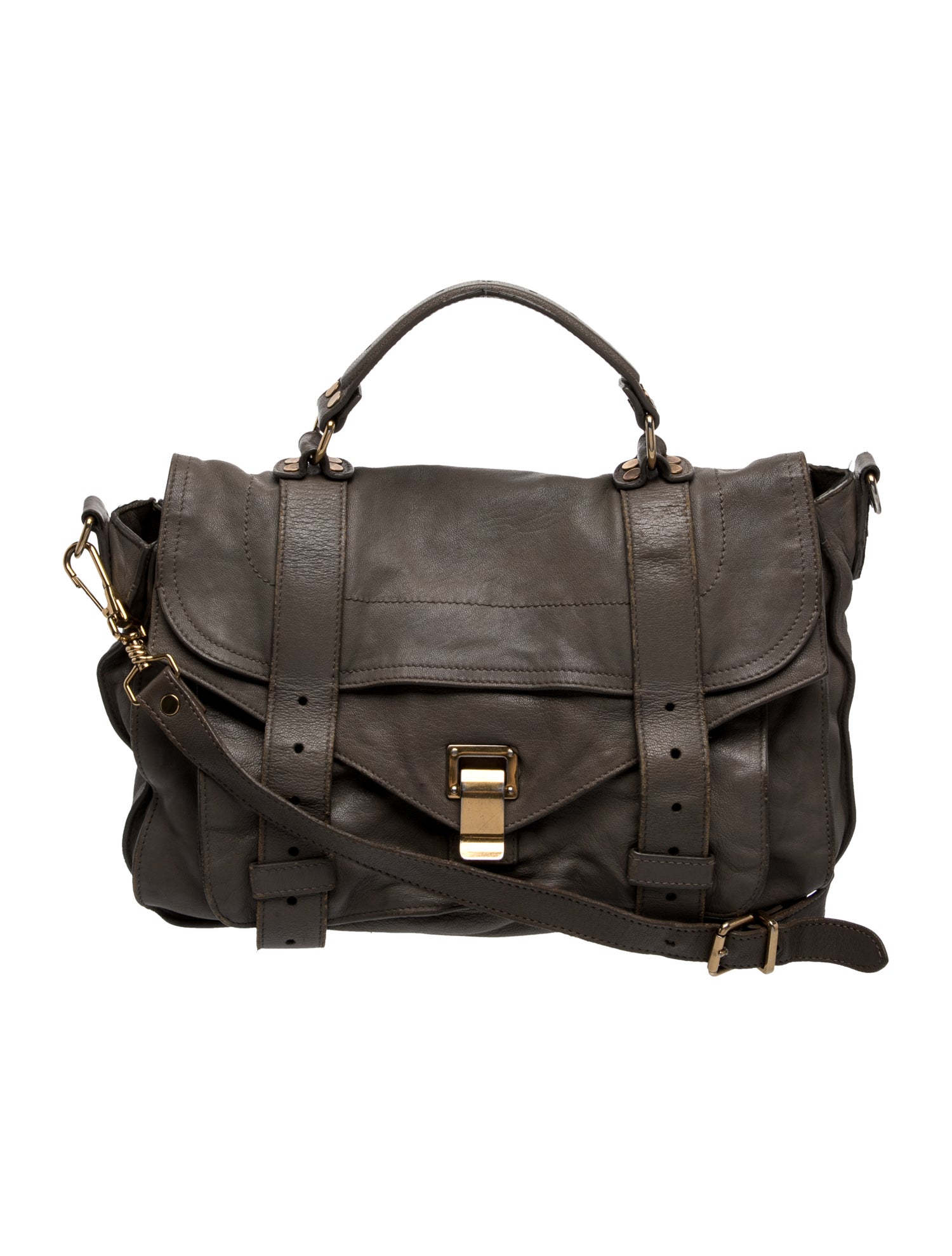 Proenza Schouler Leather Top Handle Bag