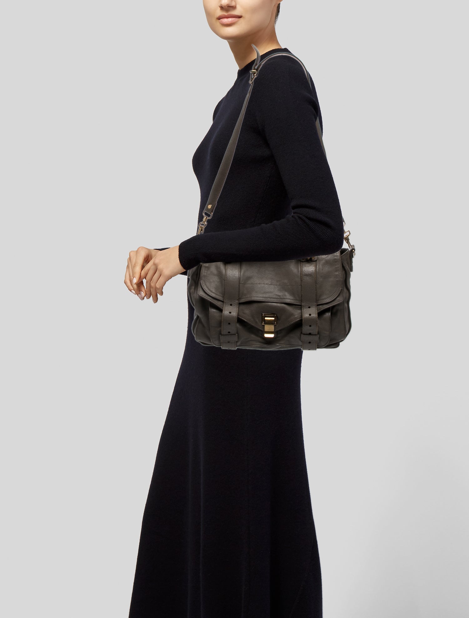 Proenza Schouler Leather Top Handle Bag