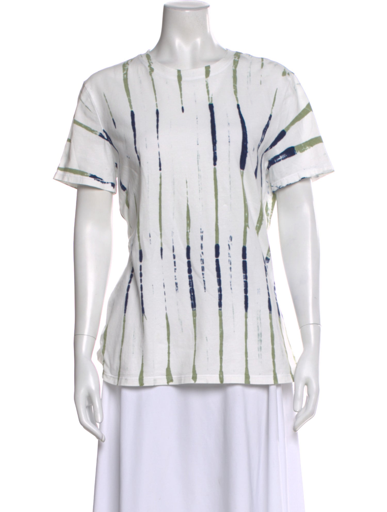 Proenza Schouler Tie-Dye Print Crew Neck T-Shirt