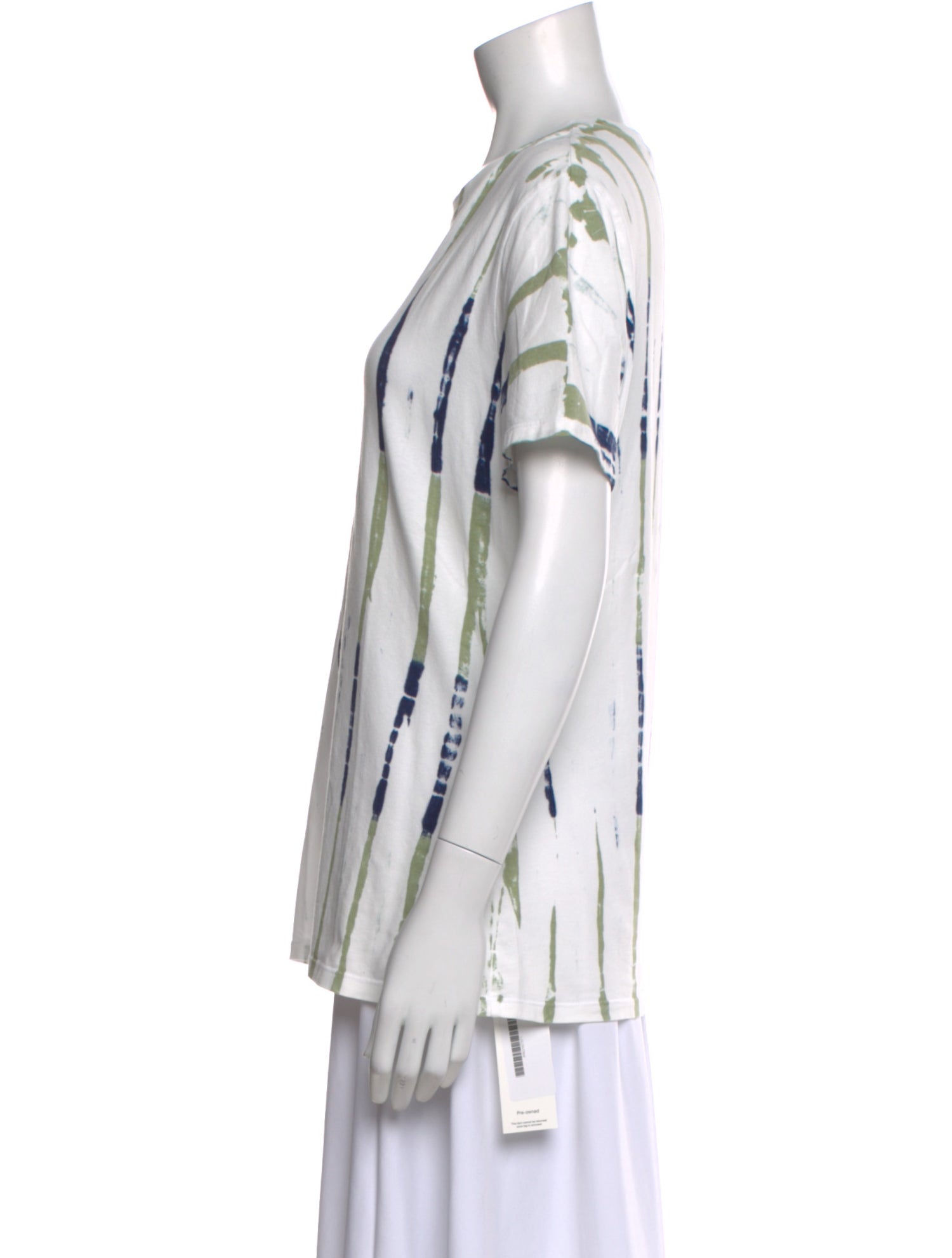 Proenza Schouler Tie-Dye Print Crew Neck T-Shirt