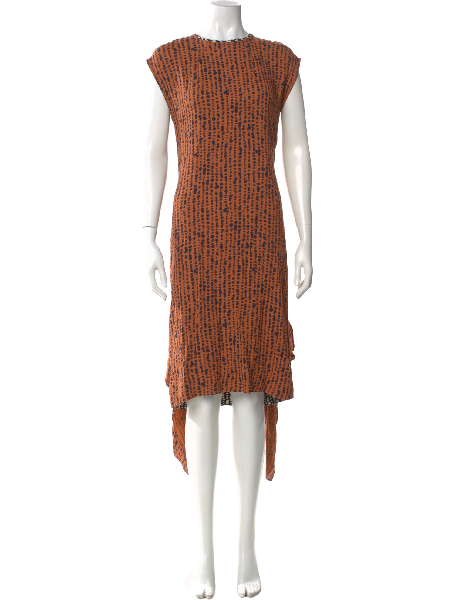 Proenza Schouler Printed Midi Length Dress w/ Tags