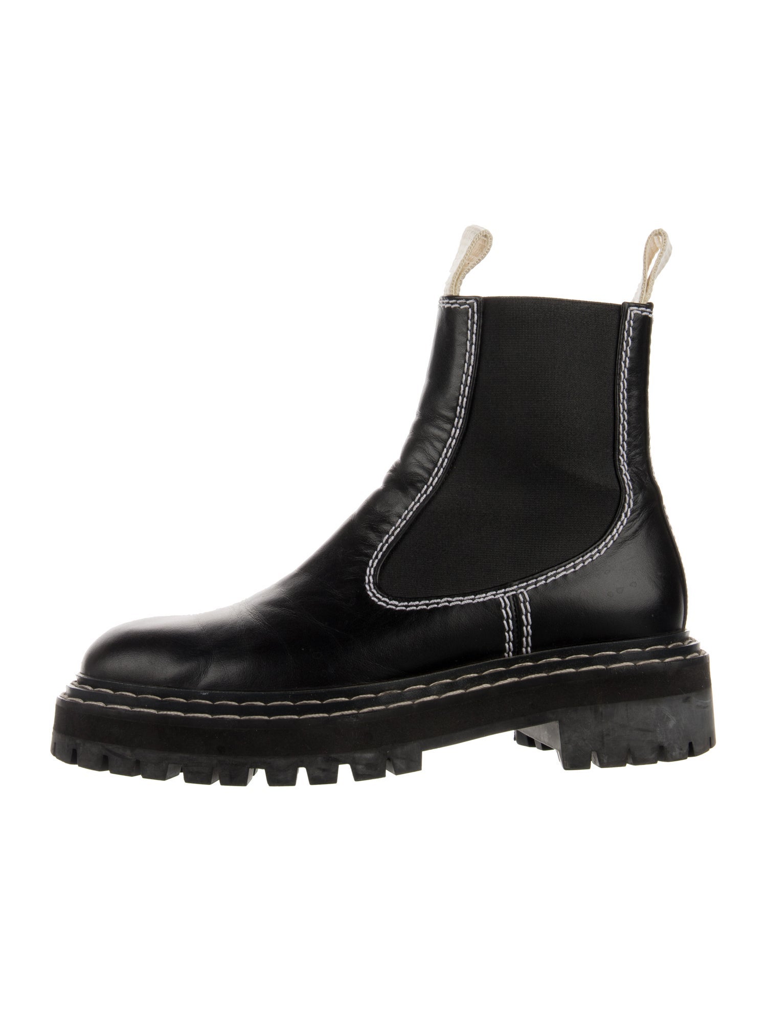 Proenza Schouler Leather Chelsea Boots