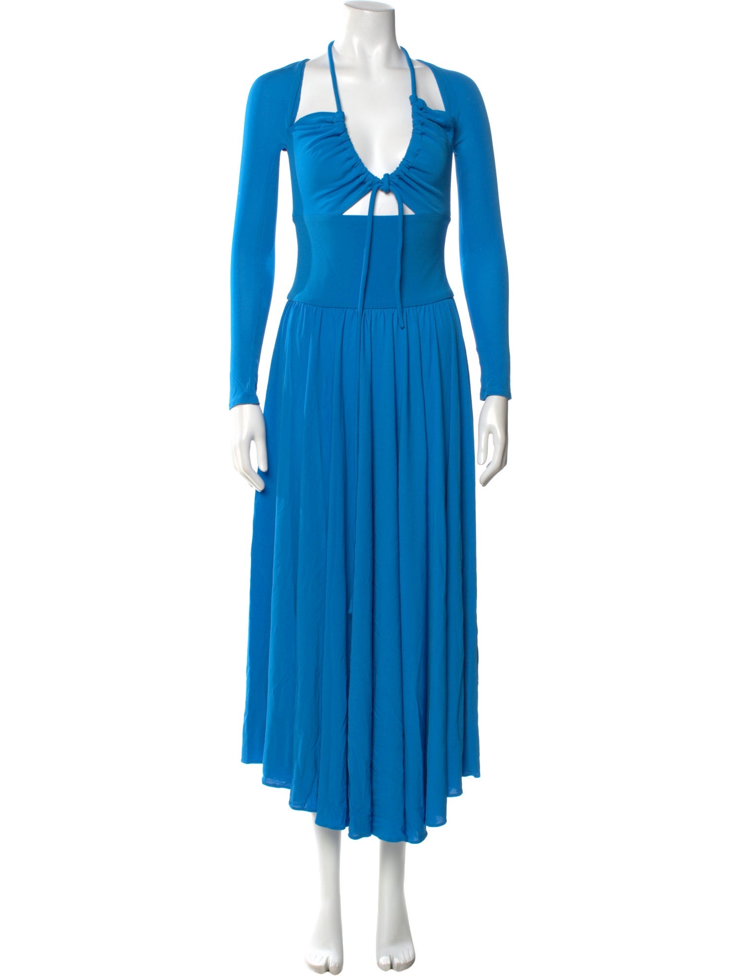 Proenza Schouler V-Neck Long Dress w/ Tags