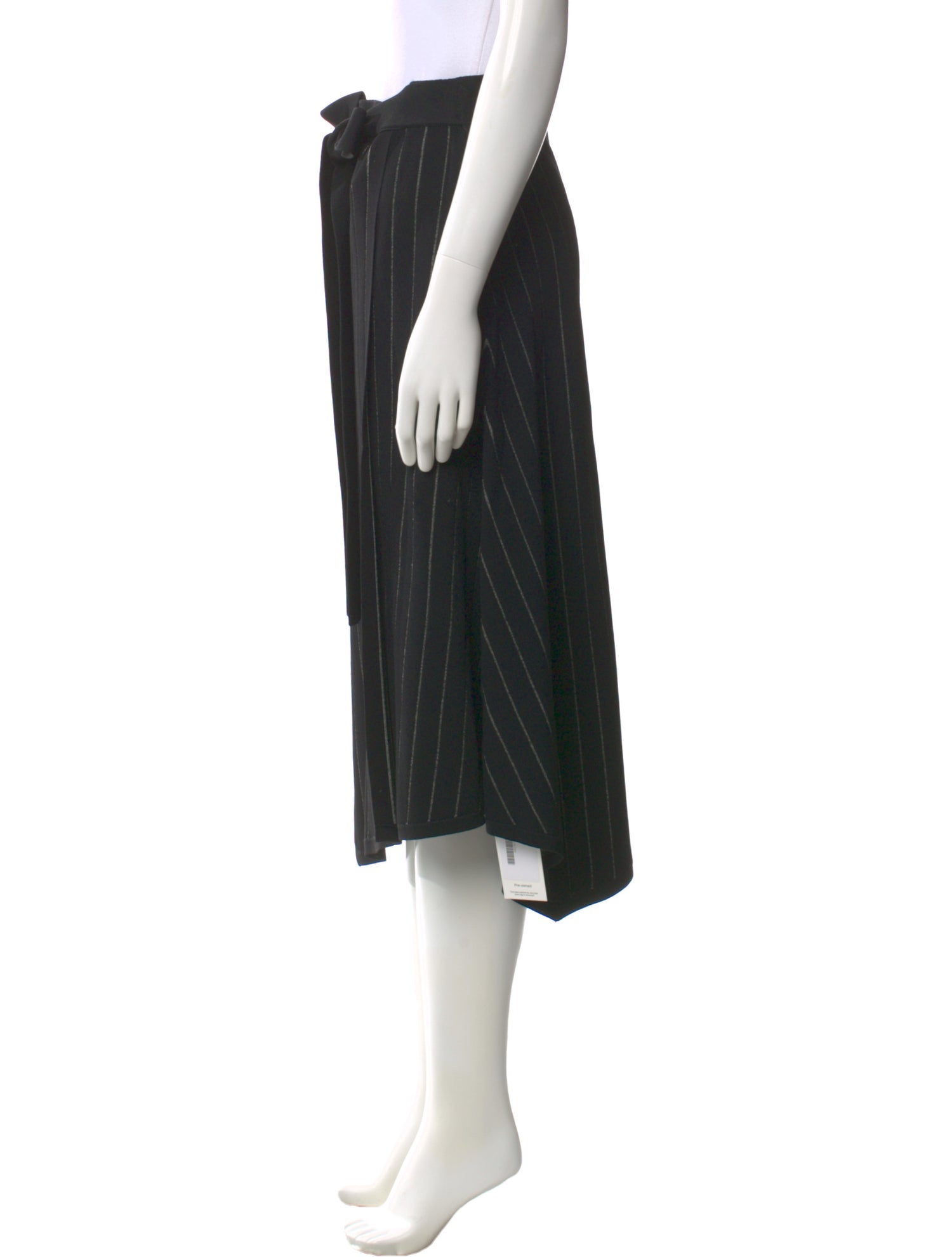 Proenza Schouler Striped Midi Length Skirt