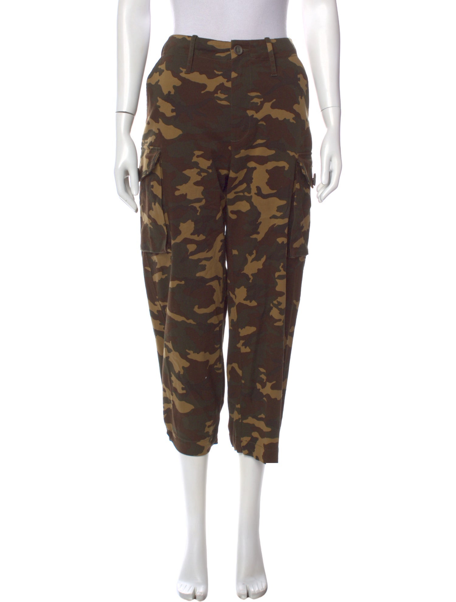 Proenza Schouler Camouflage Print Straight Leg Pants w/ Tags