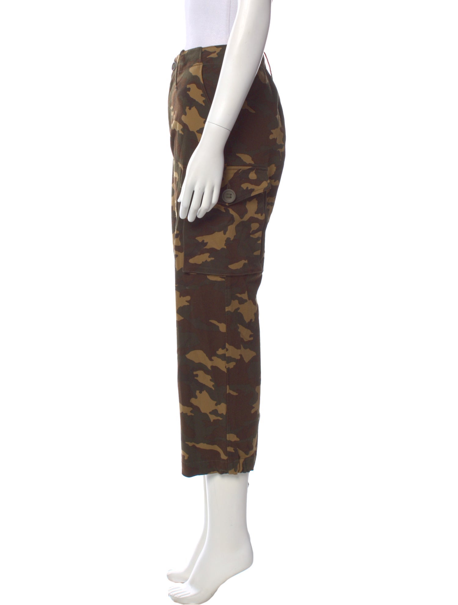 Proenza Schouler Camouflage Print Straight Leg Pants w/ Tags