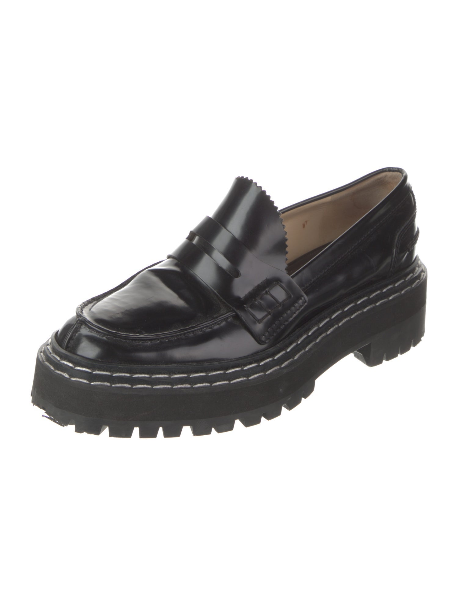 Proenza Schouler Leather Loafers