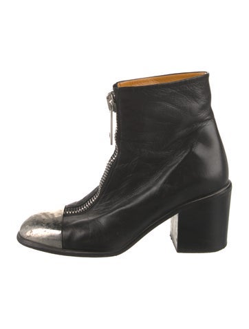 Pre-owned Proenza Schouler Leather Boots In Black