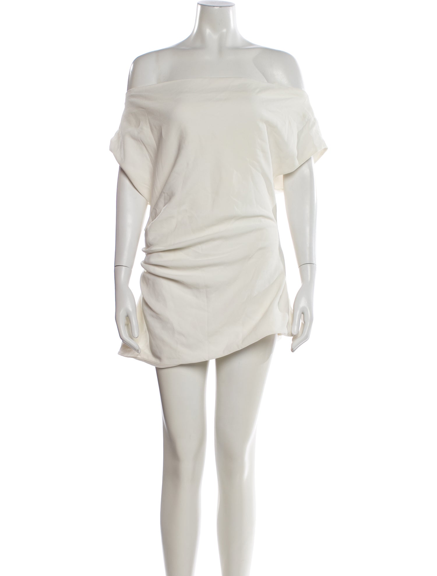 Proenza Schouler Off-The-Shoulder Mini Dress