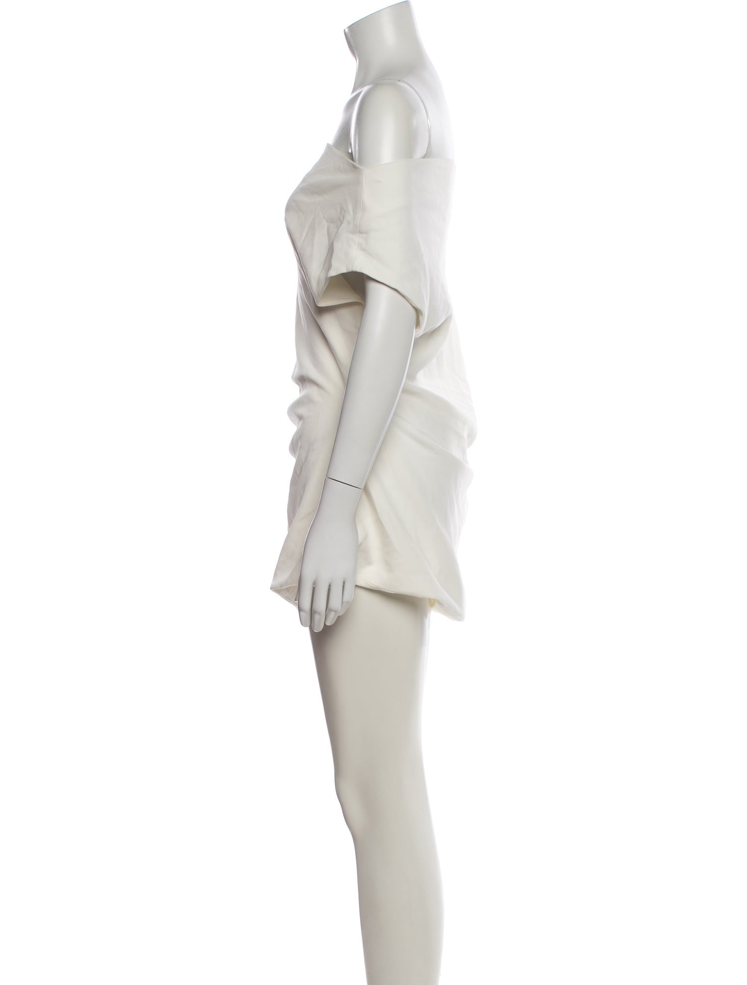Proenza Schouler Off-The-Shoulder Mini Dress