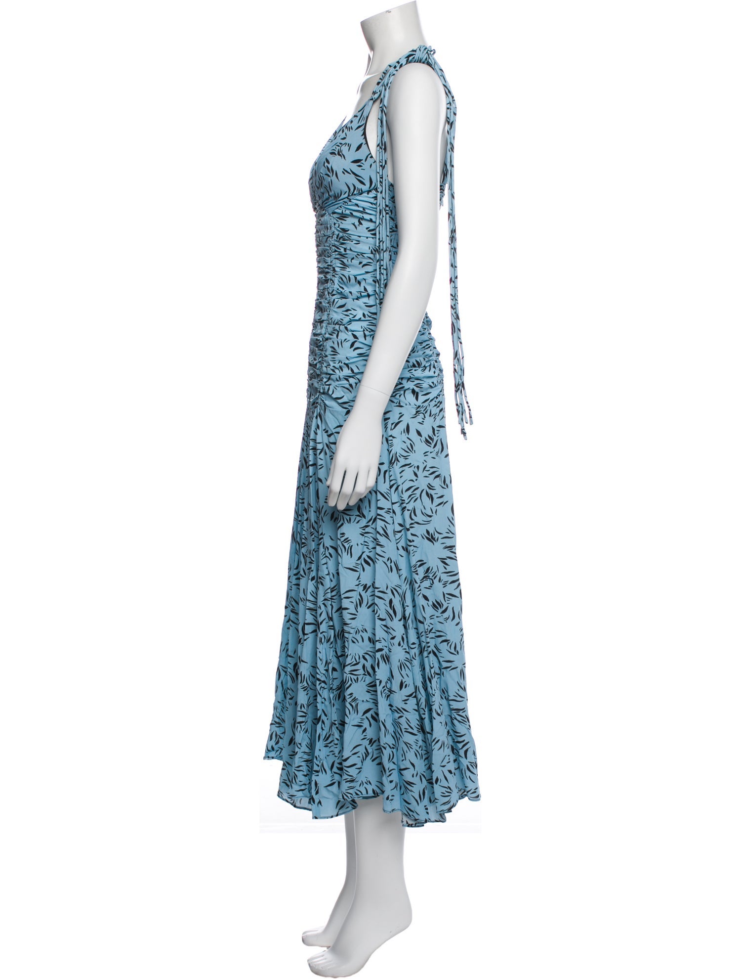 Proenza Schouler Printed Long Dress