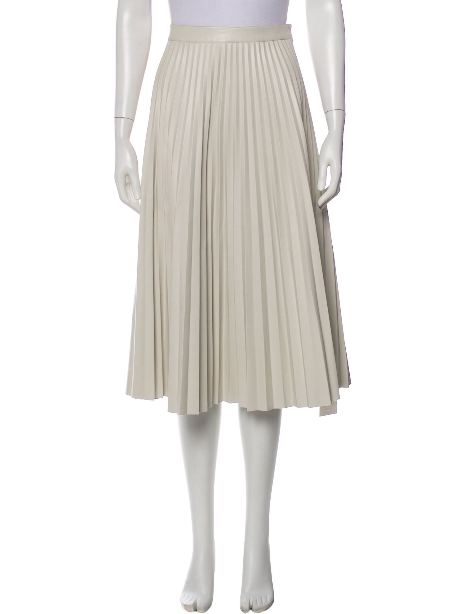 Proenza Schouler Pleated Accents Midi Length Skirt