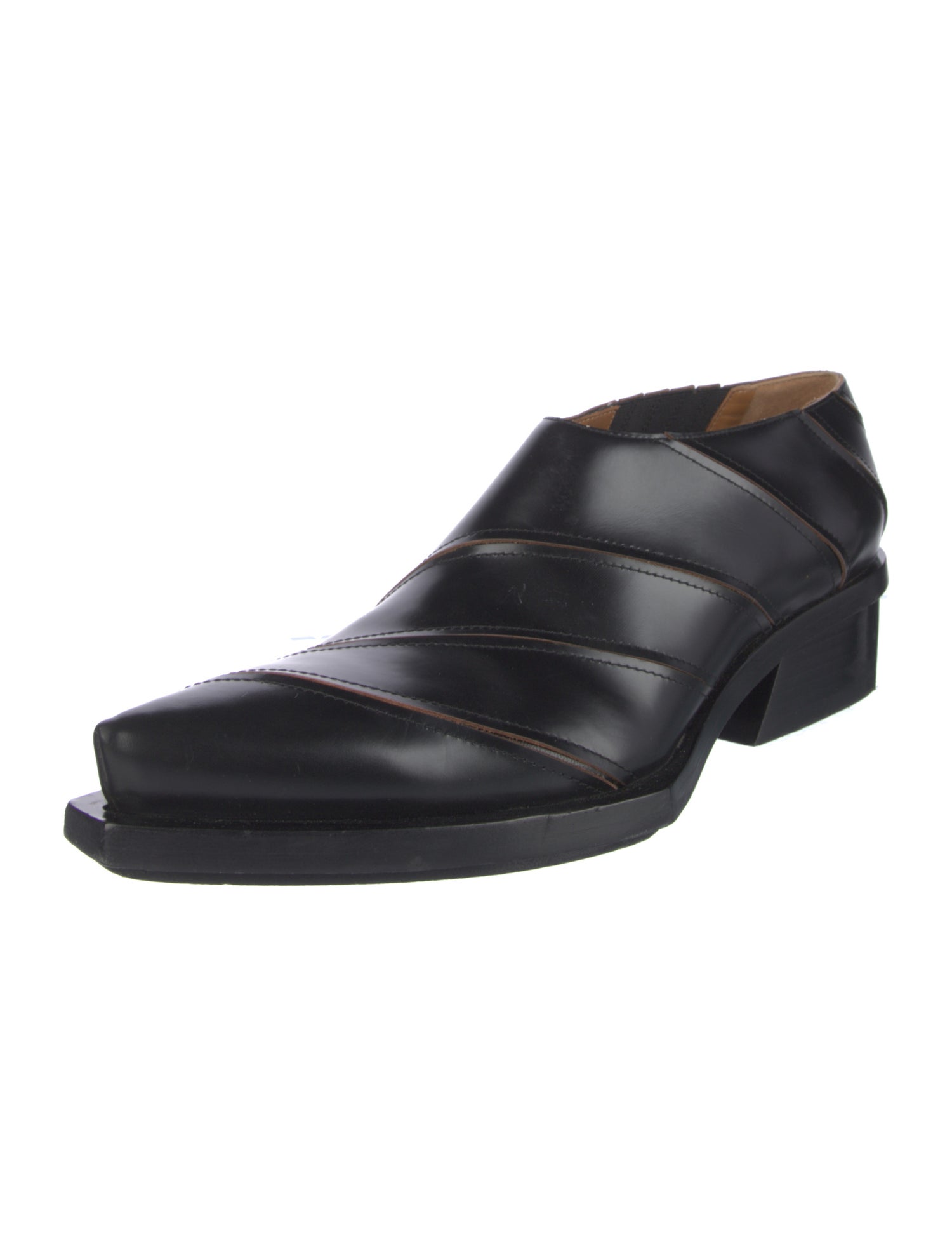 Proenza Schouler Leather Monk Straps