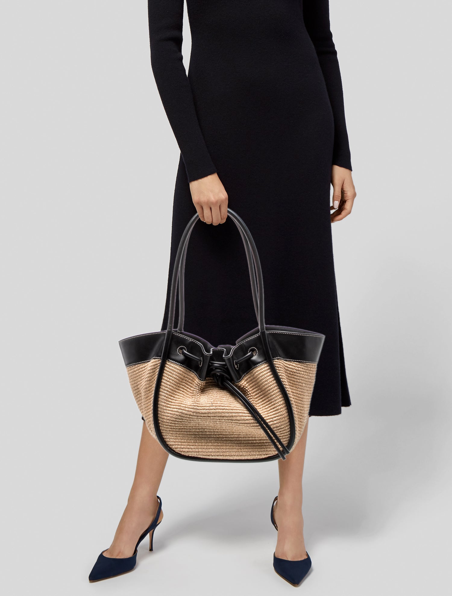 Proenza Schouler Raffia Shoulder Bag