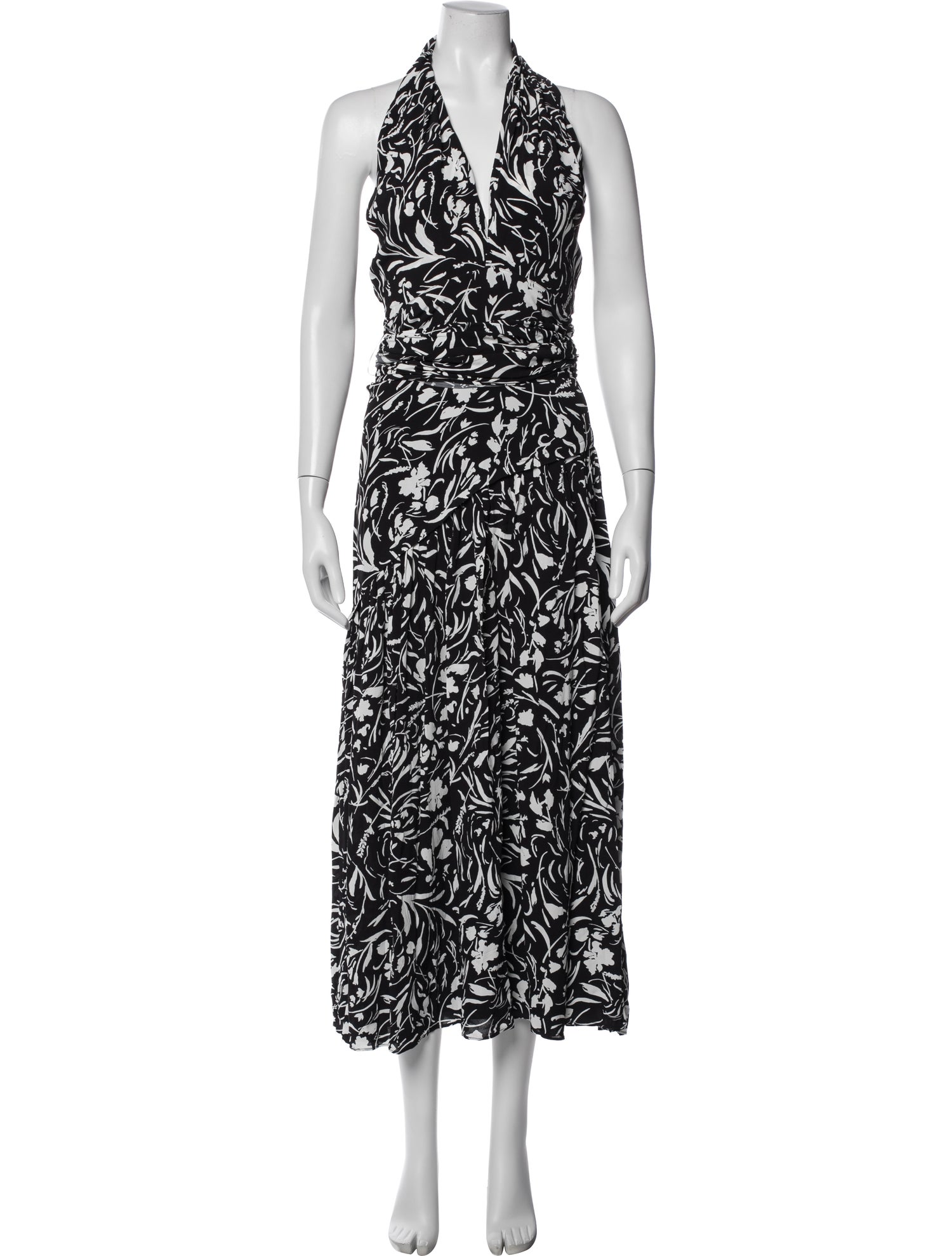 Proenza Schouler Floral Print Long Dress w/ Tags