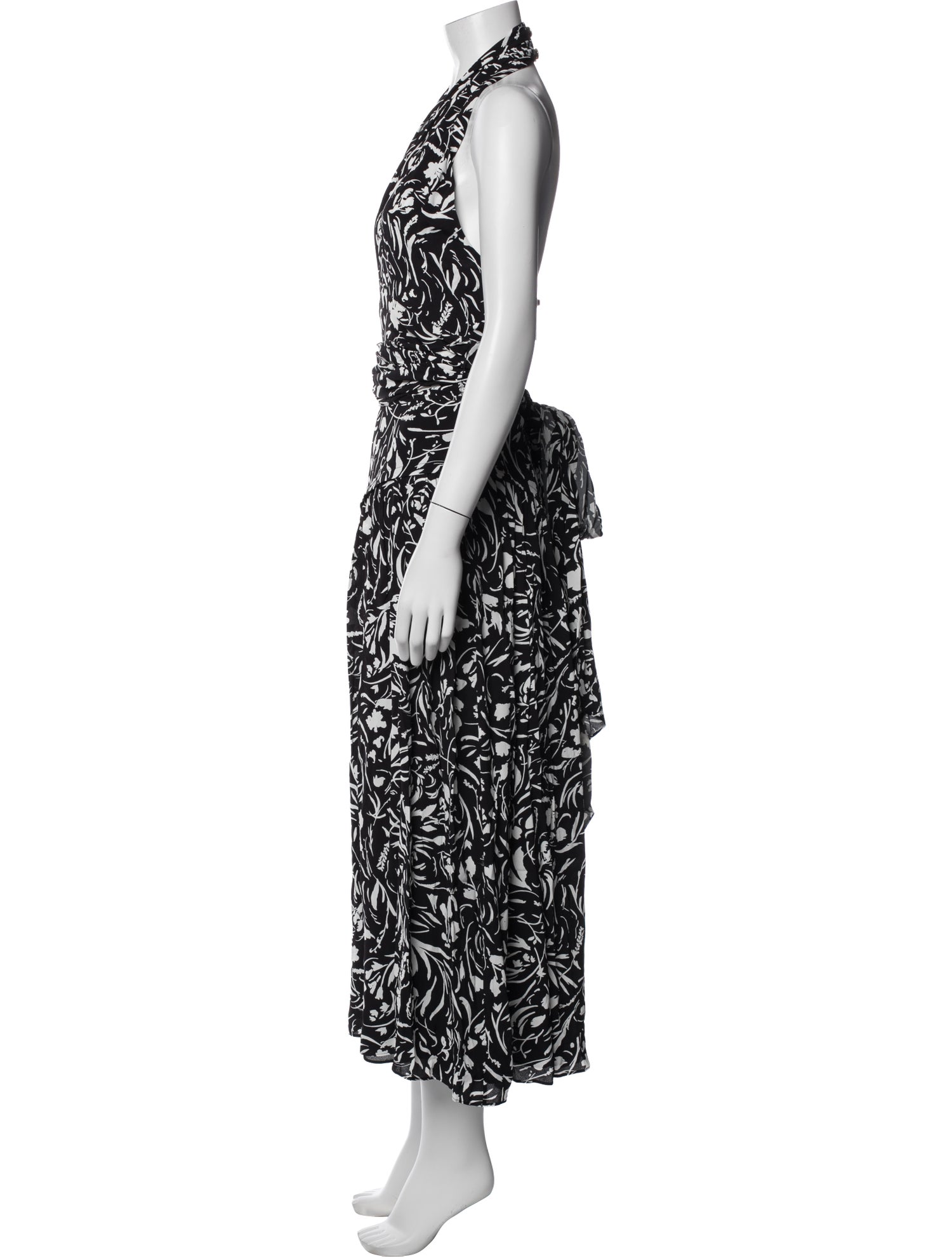Proenza Schouler Floral Print Long Dress w/ Tags