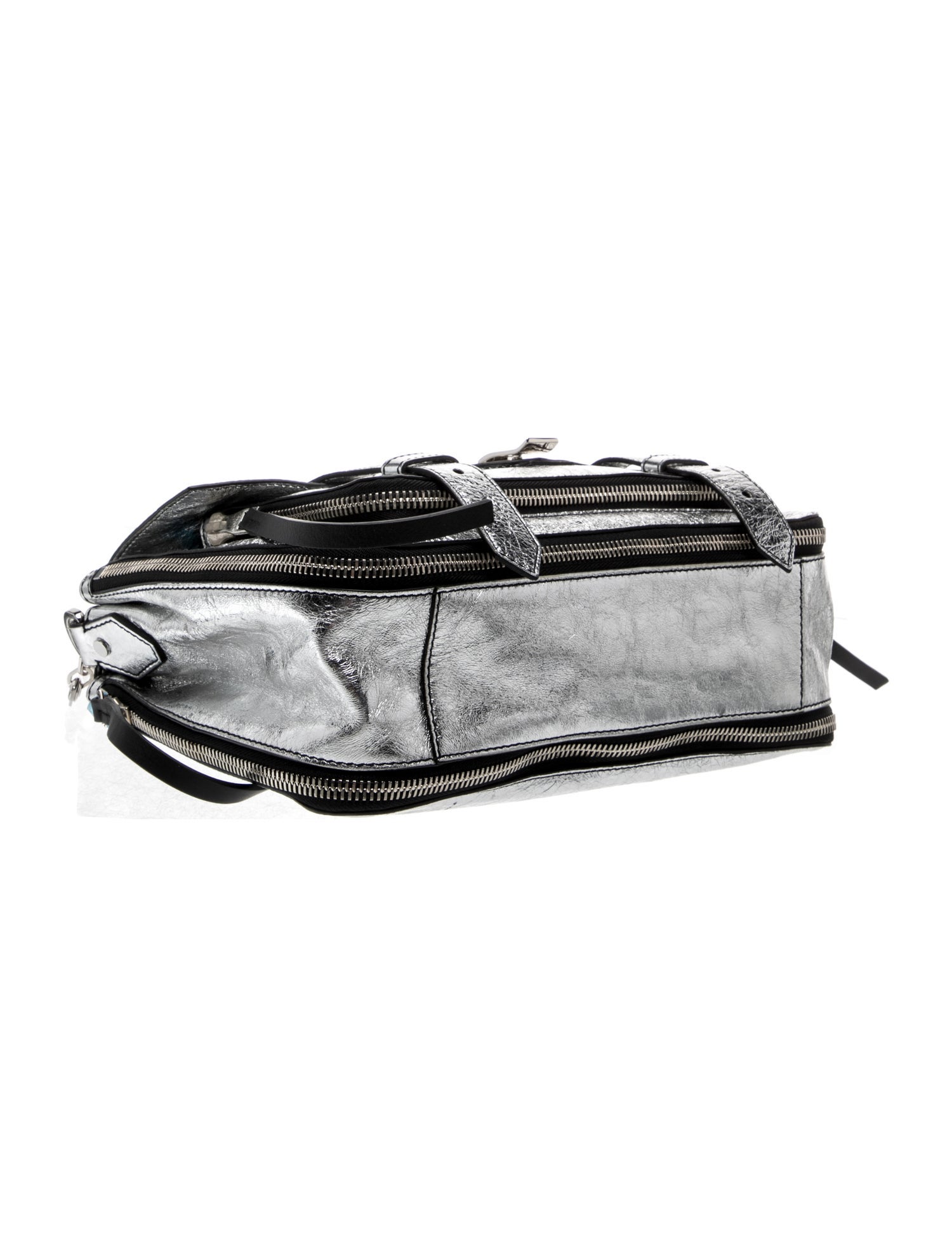 Proenza Schouler Leather Top Handle Bag - Metallic Handle Bags