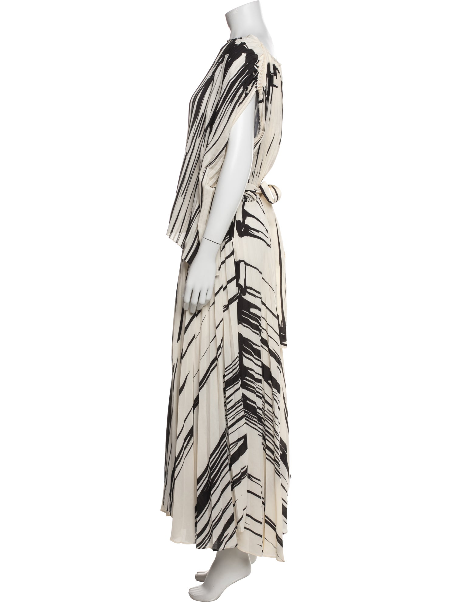 Proenza Schouler Printed Long Dress