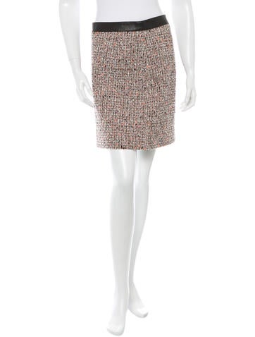 Proenza Schouler Tweed Pencil Skirt