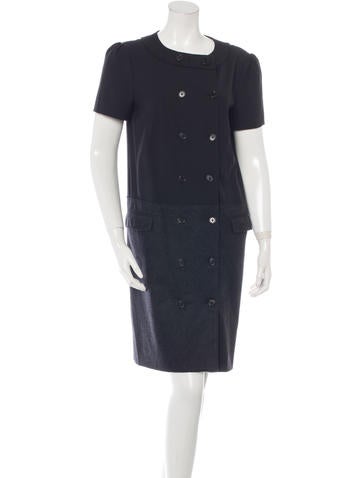 Proenza Schouler Short Sleeve Wool Dress w/ Tags