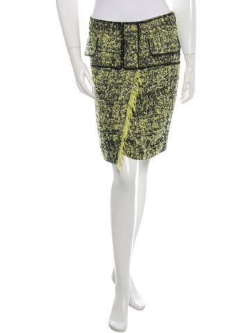 Proenza Schouler Tweed Mini Skirt