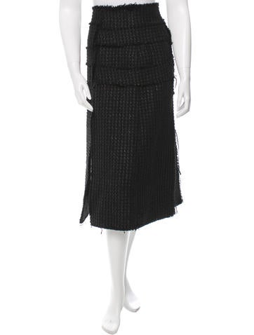 Proenza Schouler Woven Midi Skirt w/ Tags