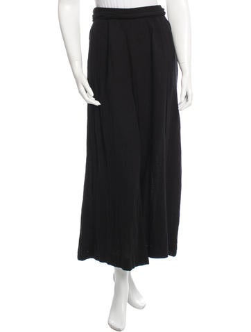 Proenza Schouler Wide-Leg Belted Culottes