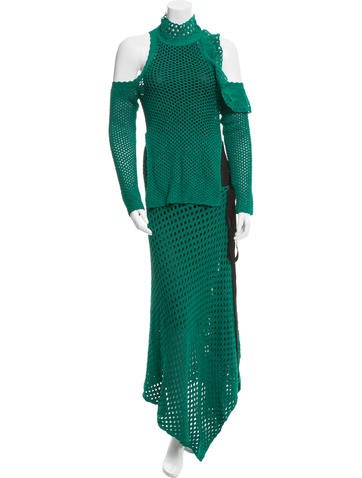 Proenza Schouler Cutout Knit Dress w/ Tags